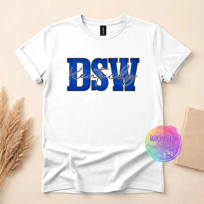 DSW Kentucky Sequins Tee Wacky Vinyl Whatnots, LLC