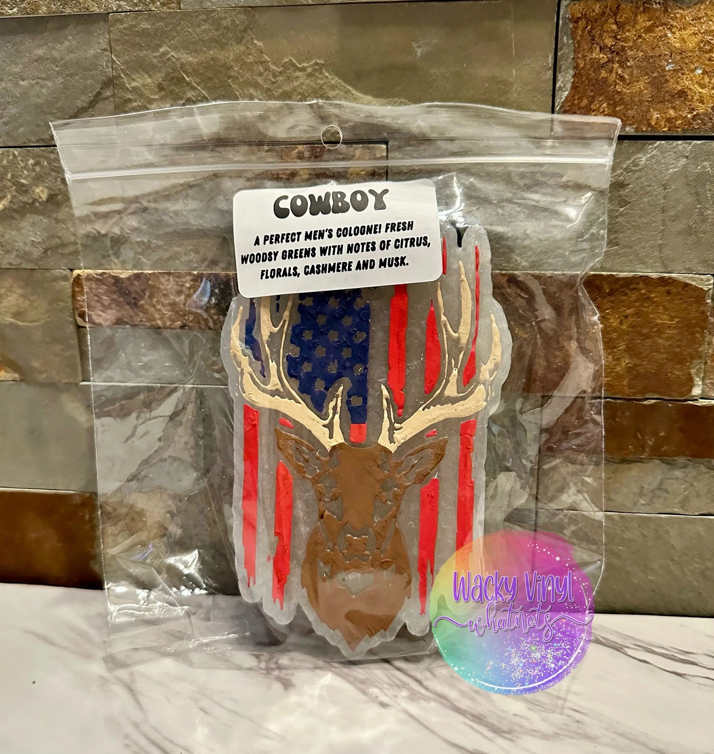 Deer Flag Freshie Wacky Vinyl Whatnots, LLC