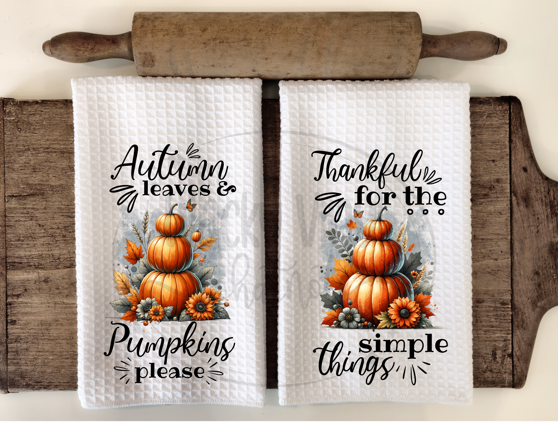 Fall Dish Towels (Copy) Wacky Vinyl Whatnots, LLC