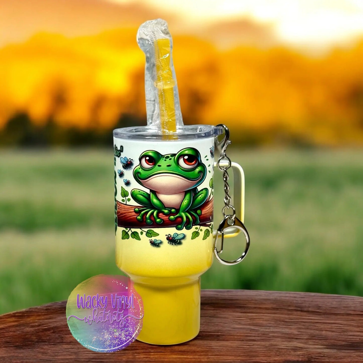 Froggy Tumbler Set Wacky Vinyl Whatnots, LLC