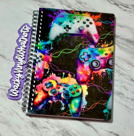 Gamer Notebook Wacky Vinyl Whatnots, LLC