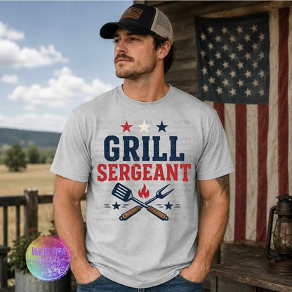 Grill Sergeant Tee Wacky Vinyl Whatnots, LLC
