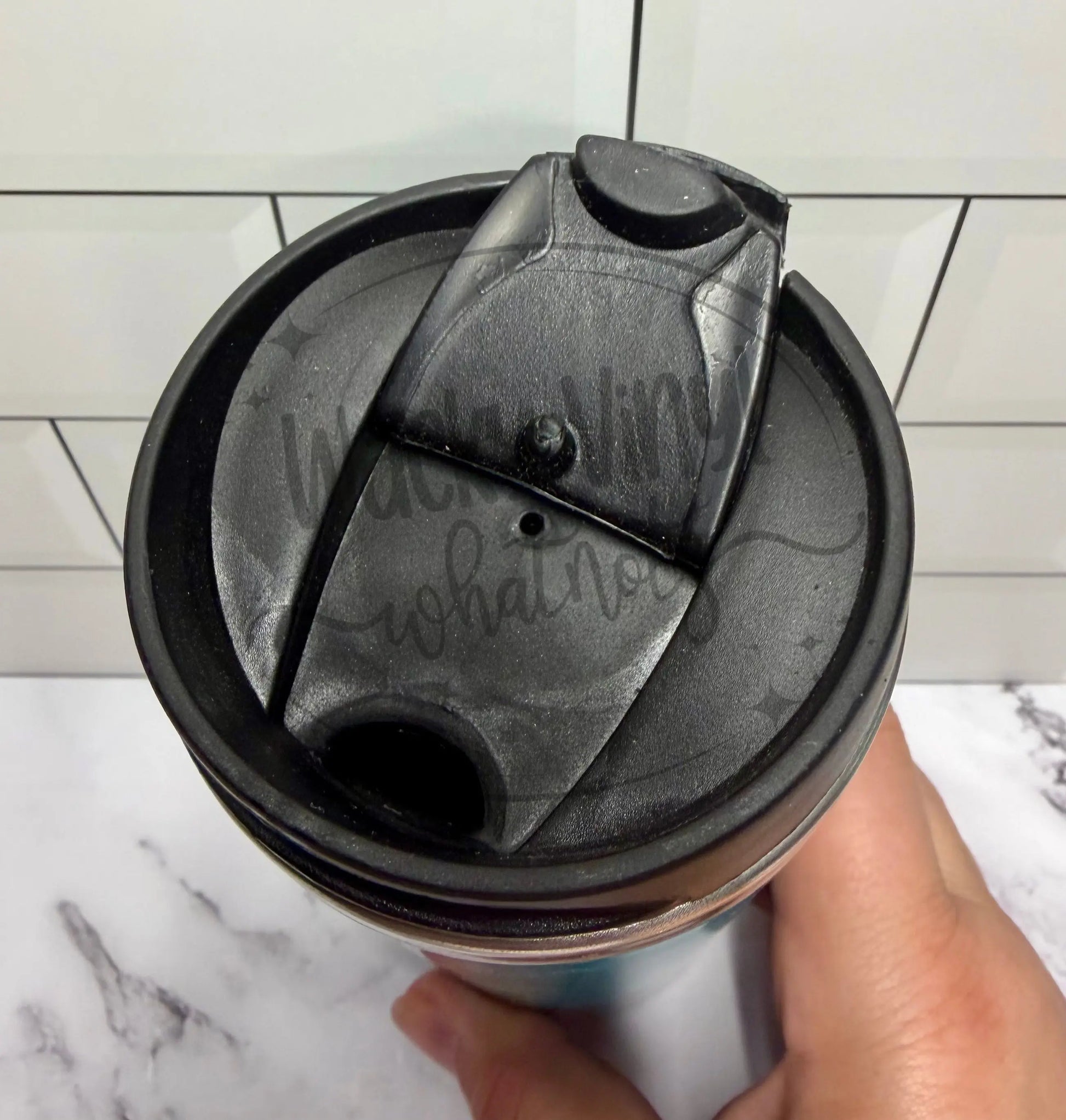 Just a Girl Who Loves Coffee Tumbler Wacky Vinyl Whatnots, LLC