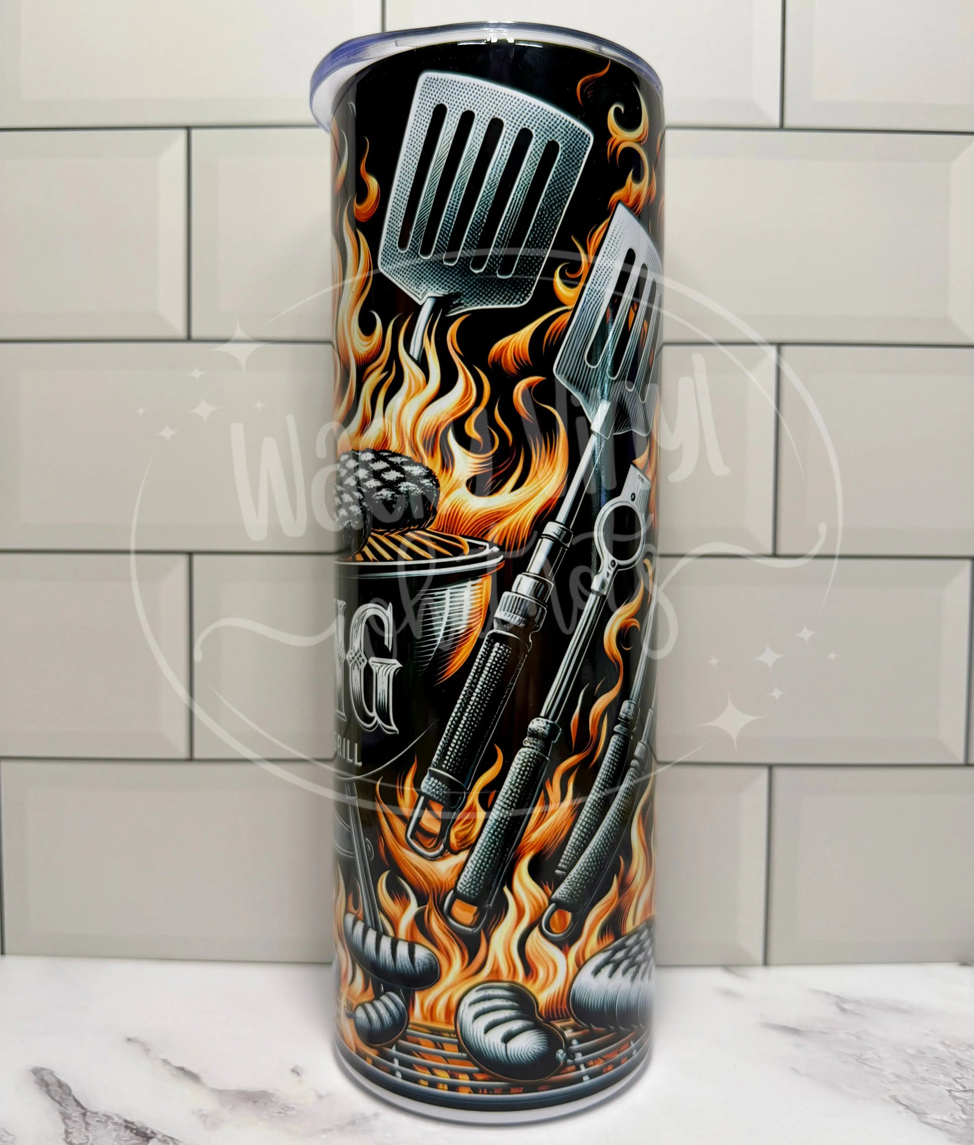 King of the Grill Tumbler Wacky Vinyl Whatnots, LLC