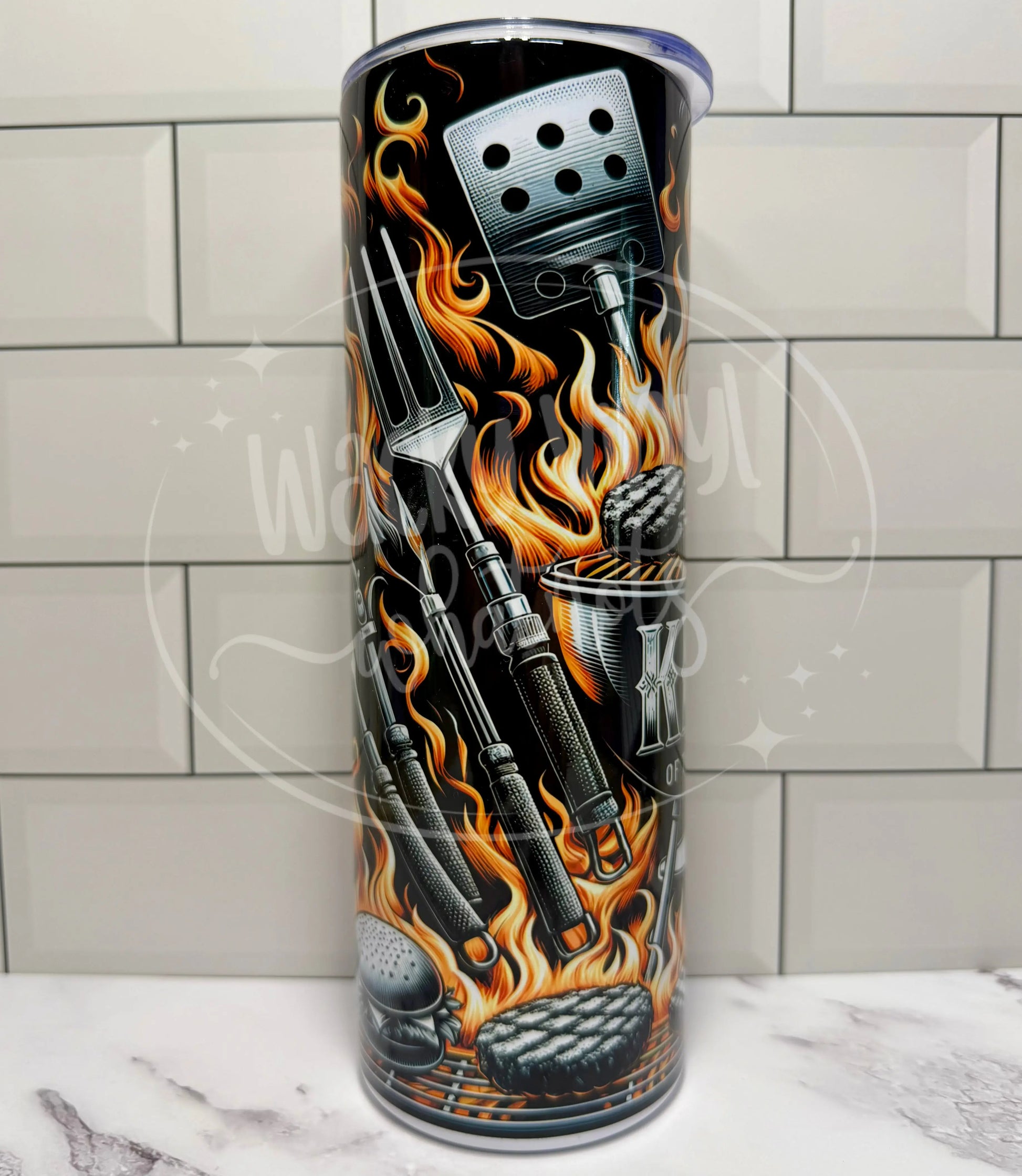 King of the Grill Tumbler Wacky Vinyl Whatnots, LLC