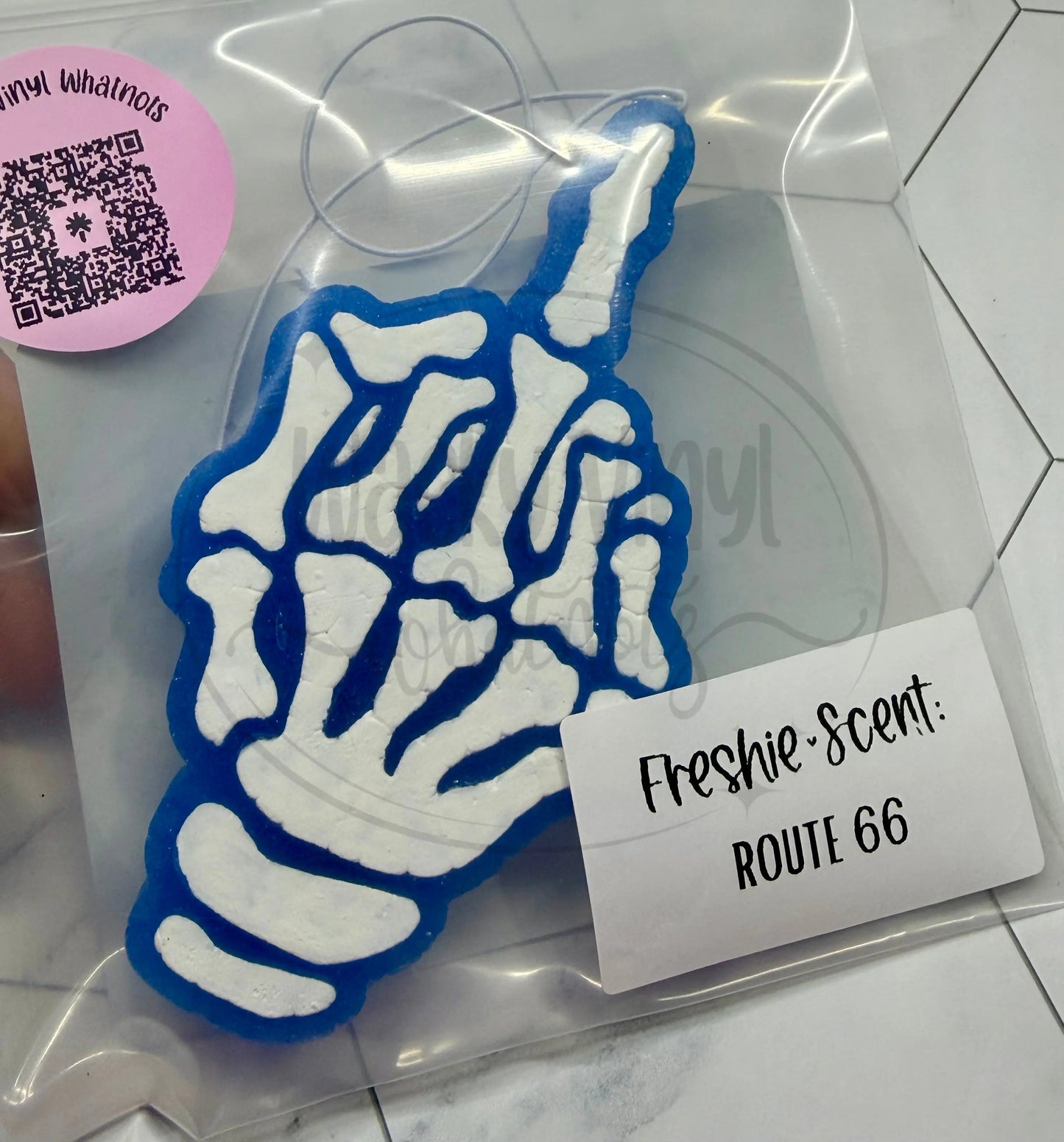 Middle Finger Skellie Freshie Wacky Vinyl Whatnots, LLC