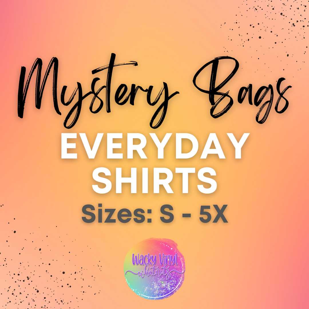 **Mystery Bag** - Everyday Shirts Wacky Vinyl Whatnots, LLC