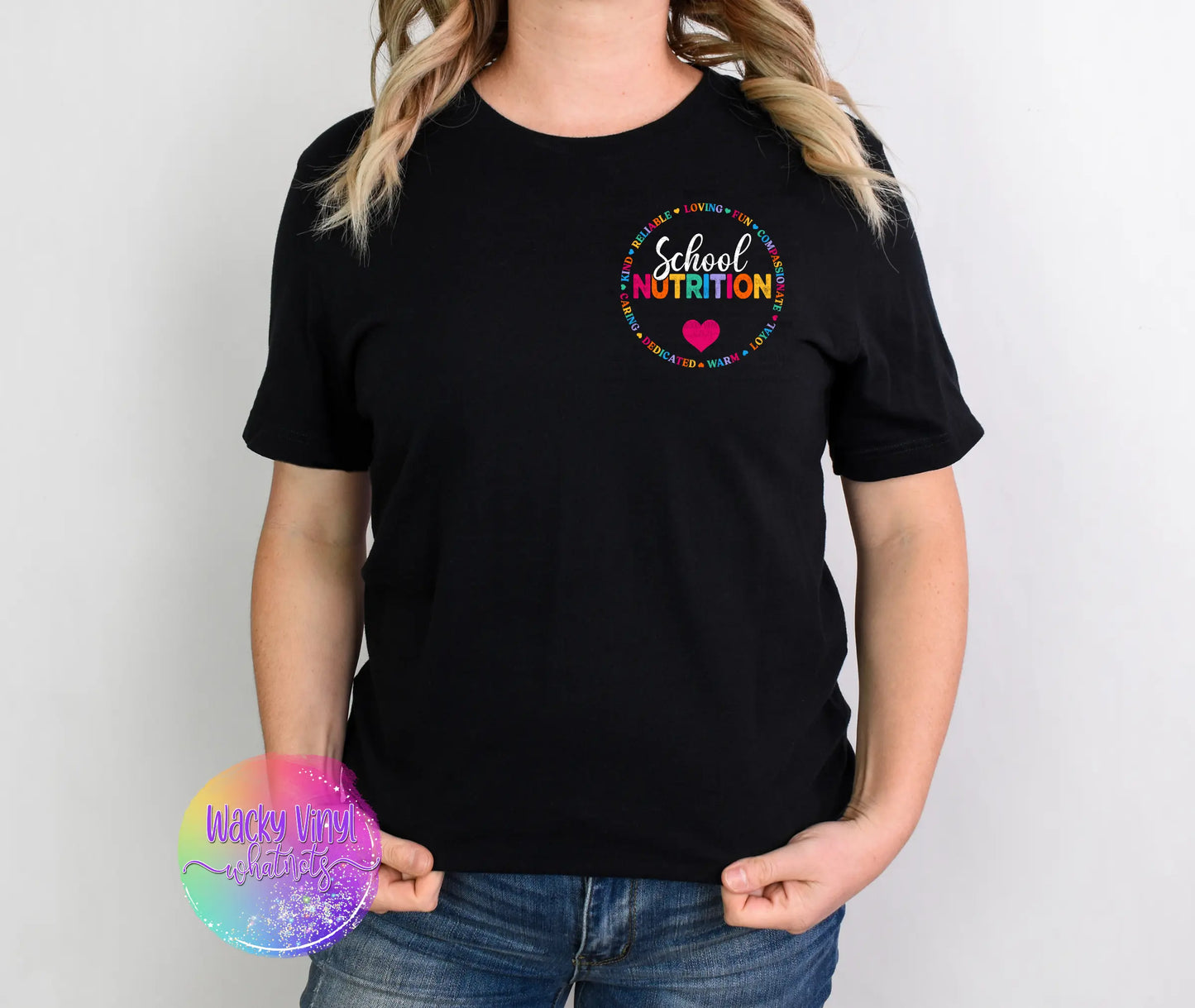 School Nutrition Team Tee Wacky Vinyl Whatnots, LLC