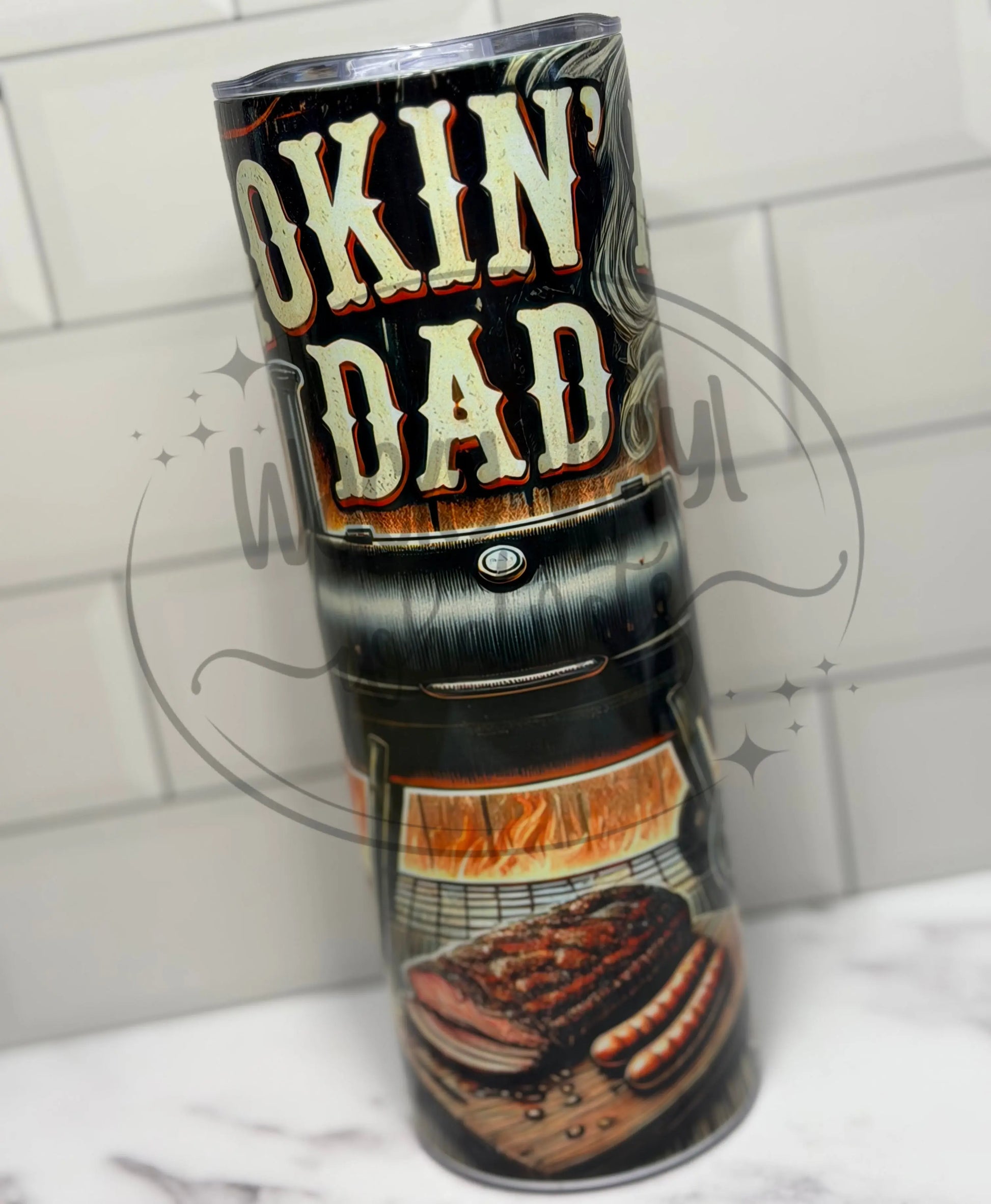 Smoking Hot Dad Tumbler Wacky Vinyl Whatnots, LLC