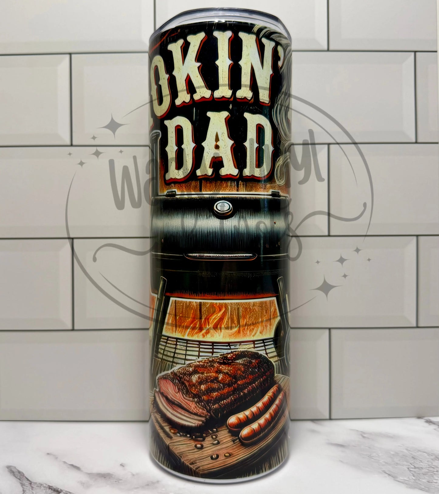 Smoking Hot Dad Tumbler Wacky Vinyl Whatnots, LLC