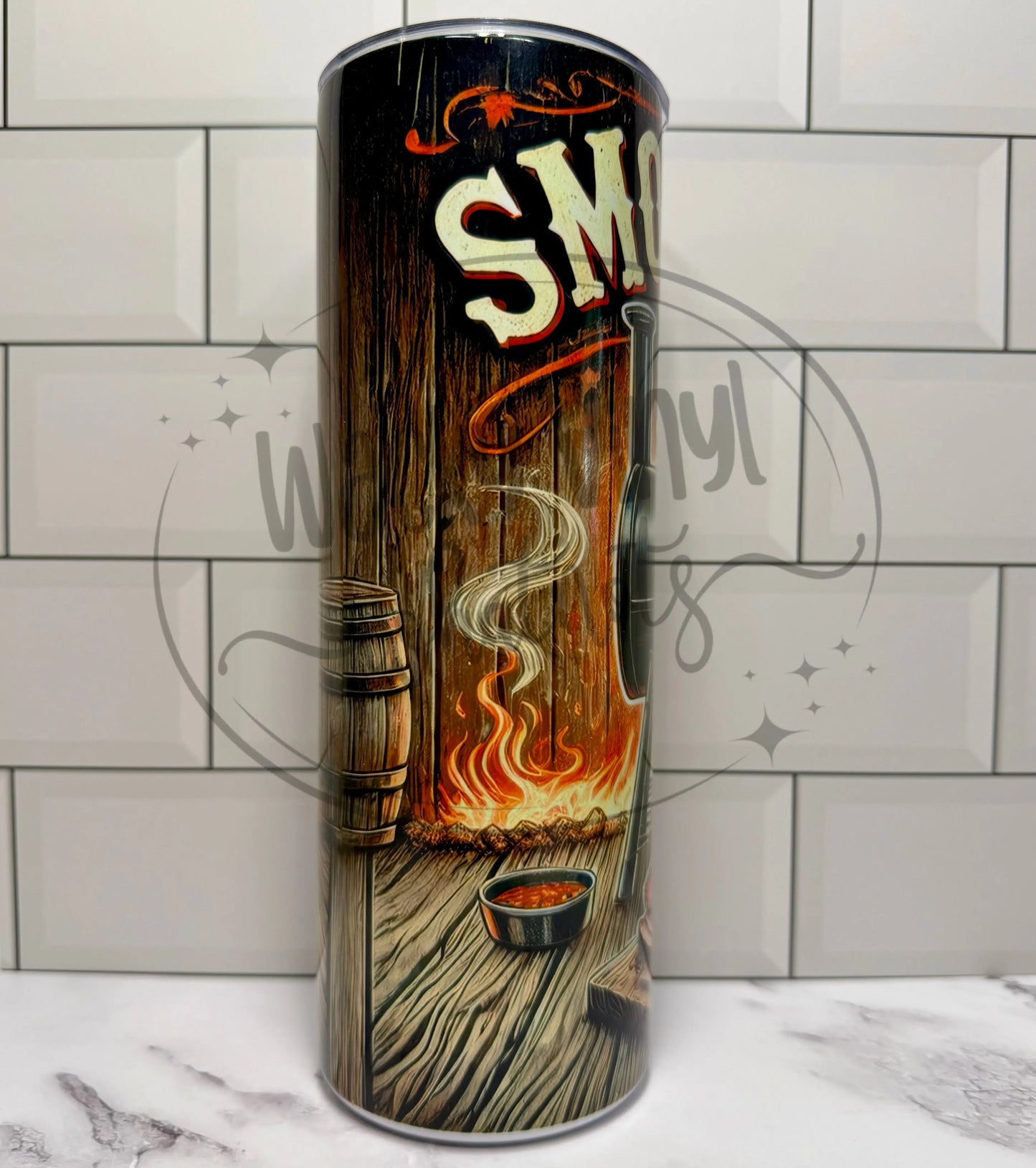 Smoking Hot Dad Tumbler Wacky Vinyl Whatnots, LLC