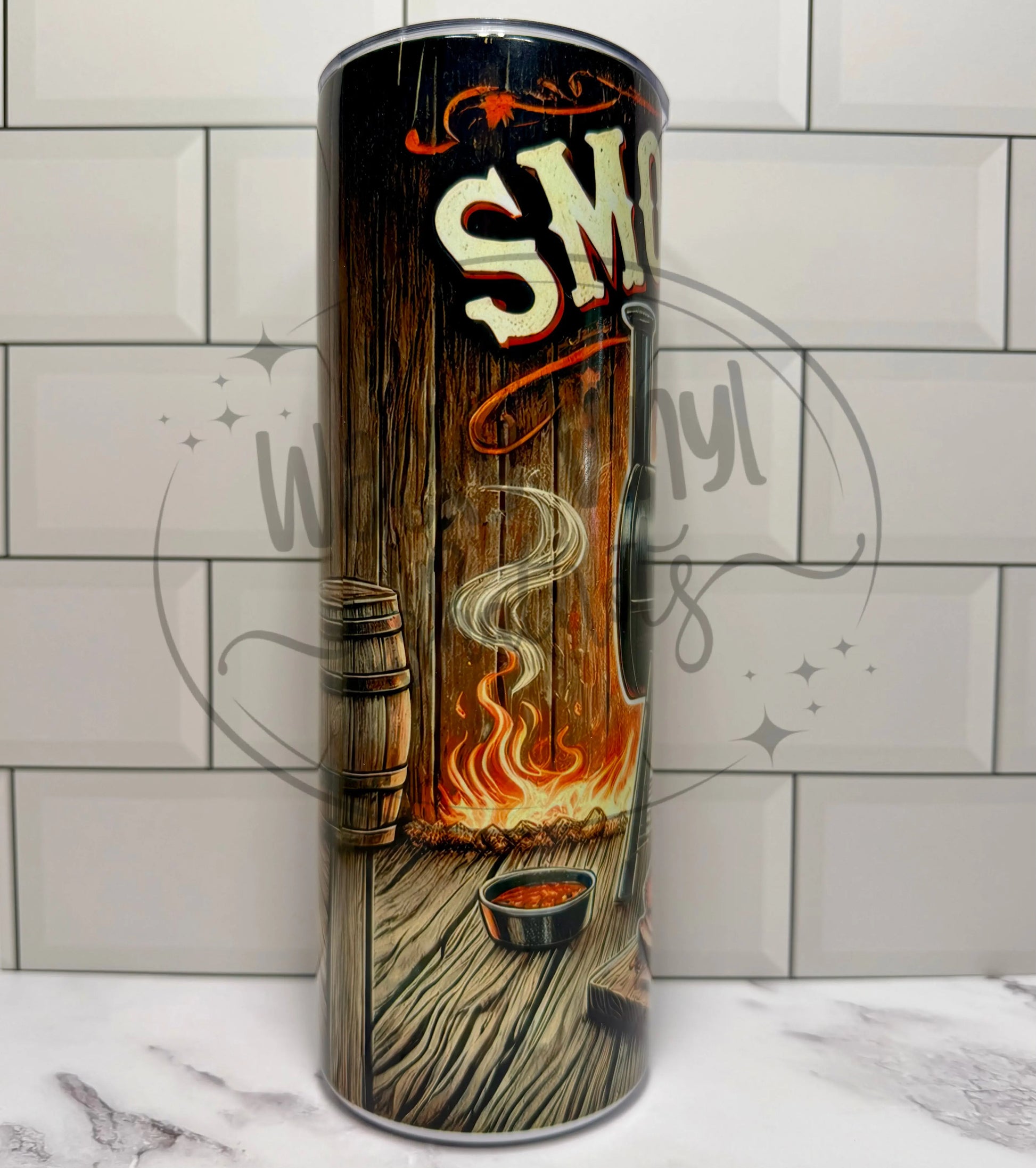 Smoking Hot Dad Tumbler Wacky Vinyl Whatnots, LLC
