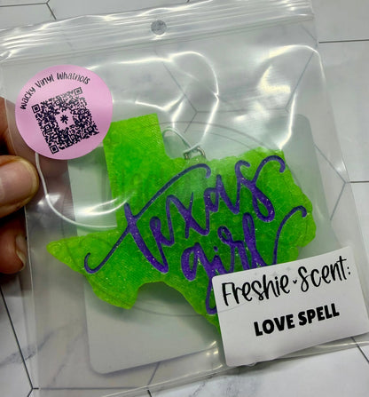 Texas Girl Freshie Wacky Vinyl Whatnots, LLC