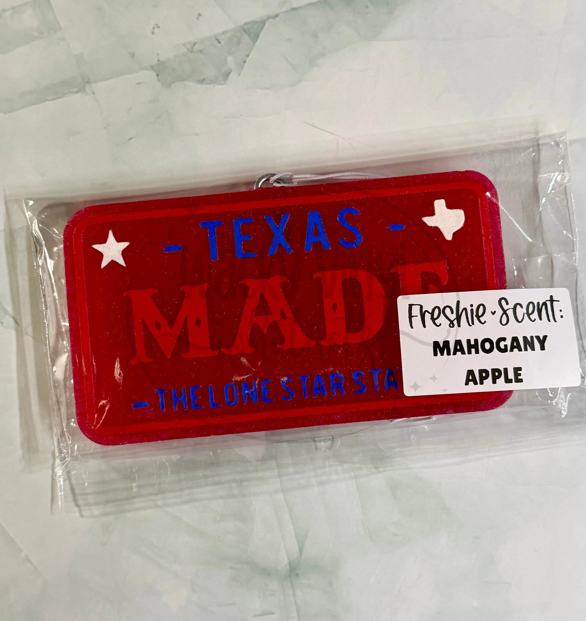 Texas Plate Freshie Wacky Vinyl Whatnots, LLC