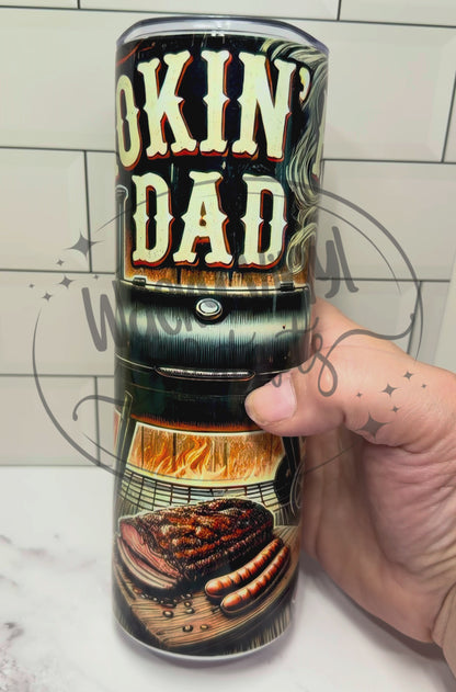 Smoking Hot Dad Tumbler
