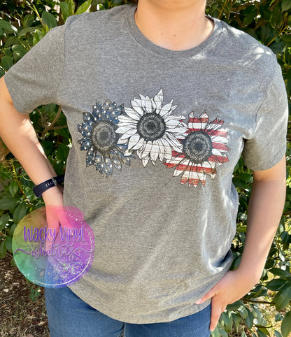 American Sunflower Tee