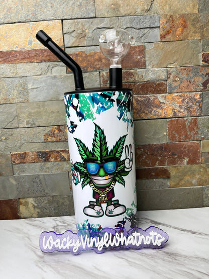 Cold Water Hookah Tumblers Wacky Vinyl Whatnots, LLC