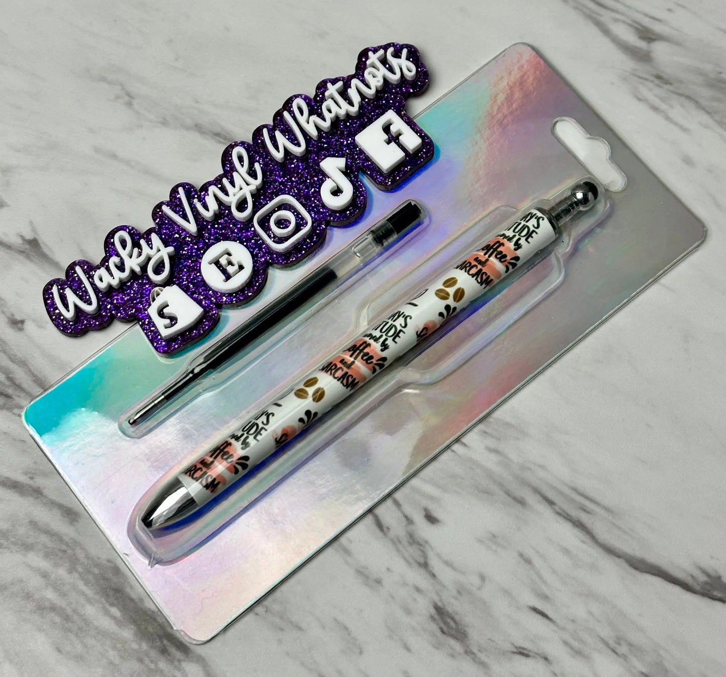 Gel Stylus Pen Wacky Vinyl Whatnots, LLC