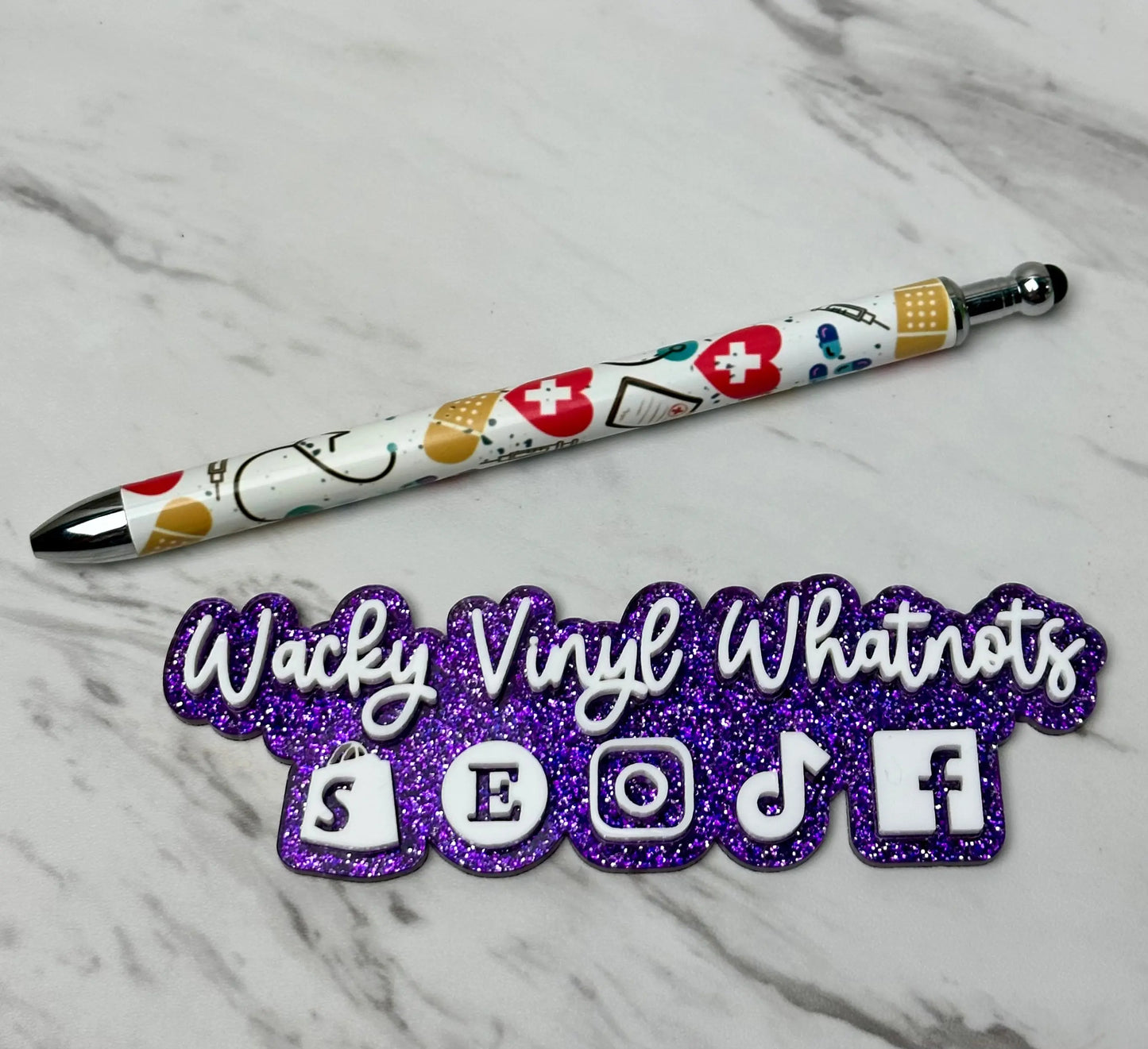 Gel Stylus Pen Wacky Vinyl Whatnots, LLC