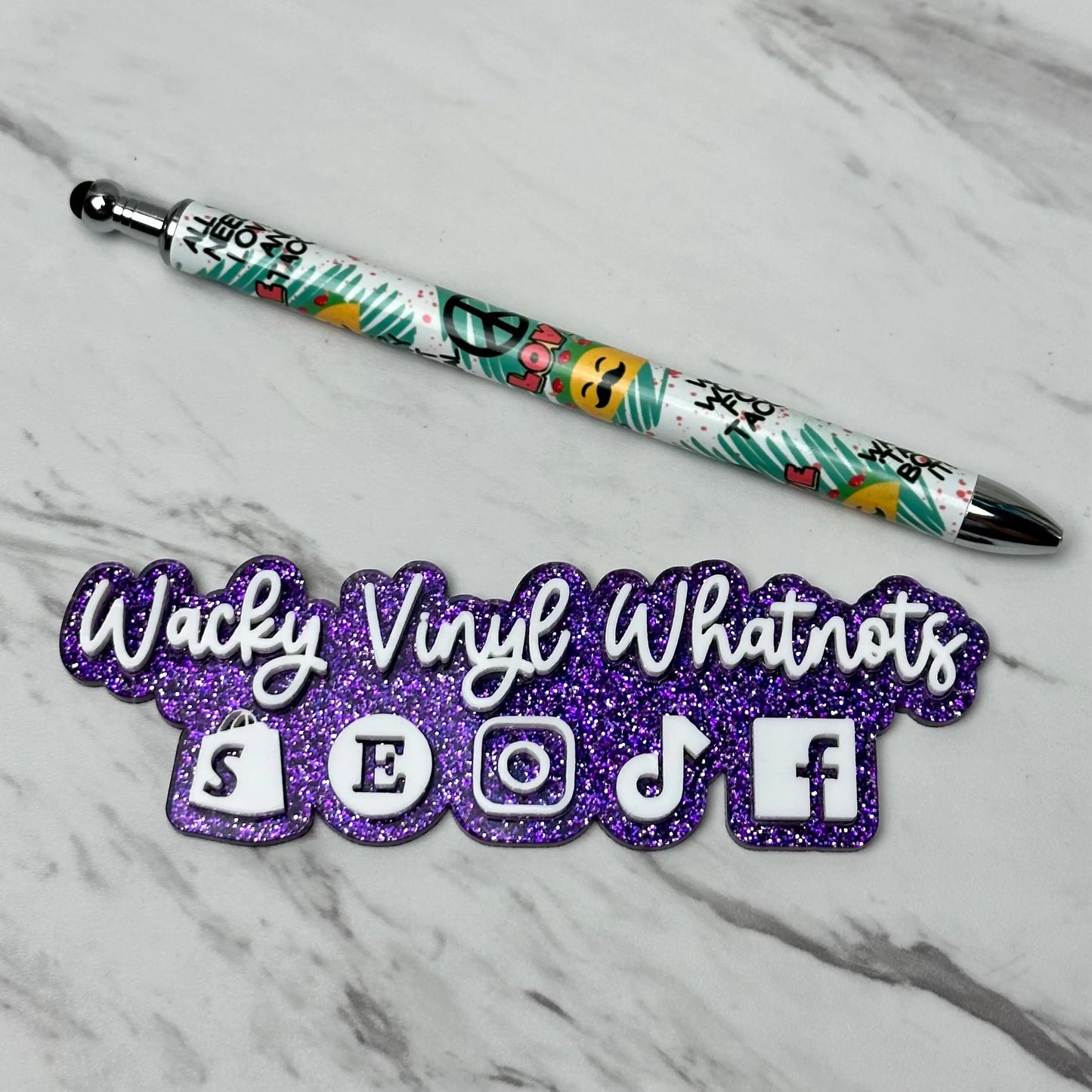 Gel Stylus Pen Wacky Vinyl Whatnots, LLC