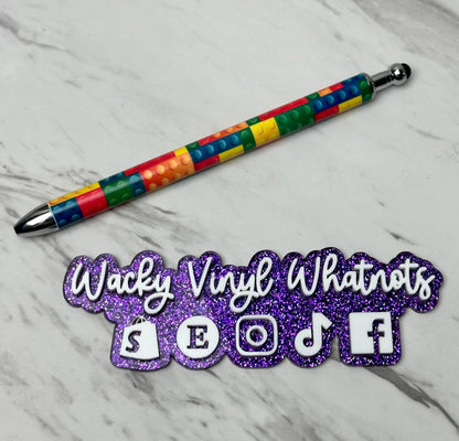 Gel Stylus Pen Wacky Vinyl Whatnots, LLC