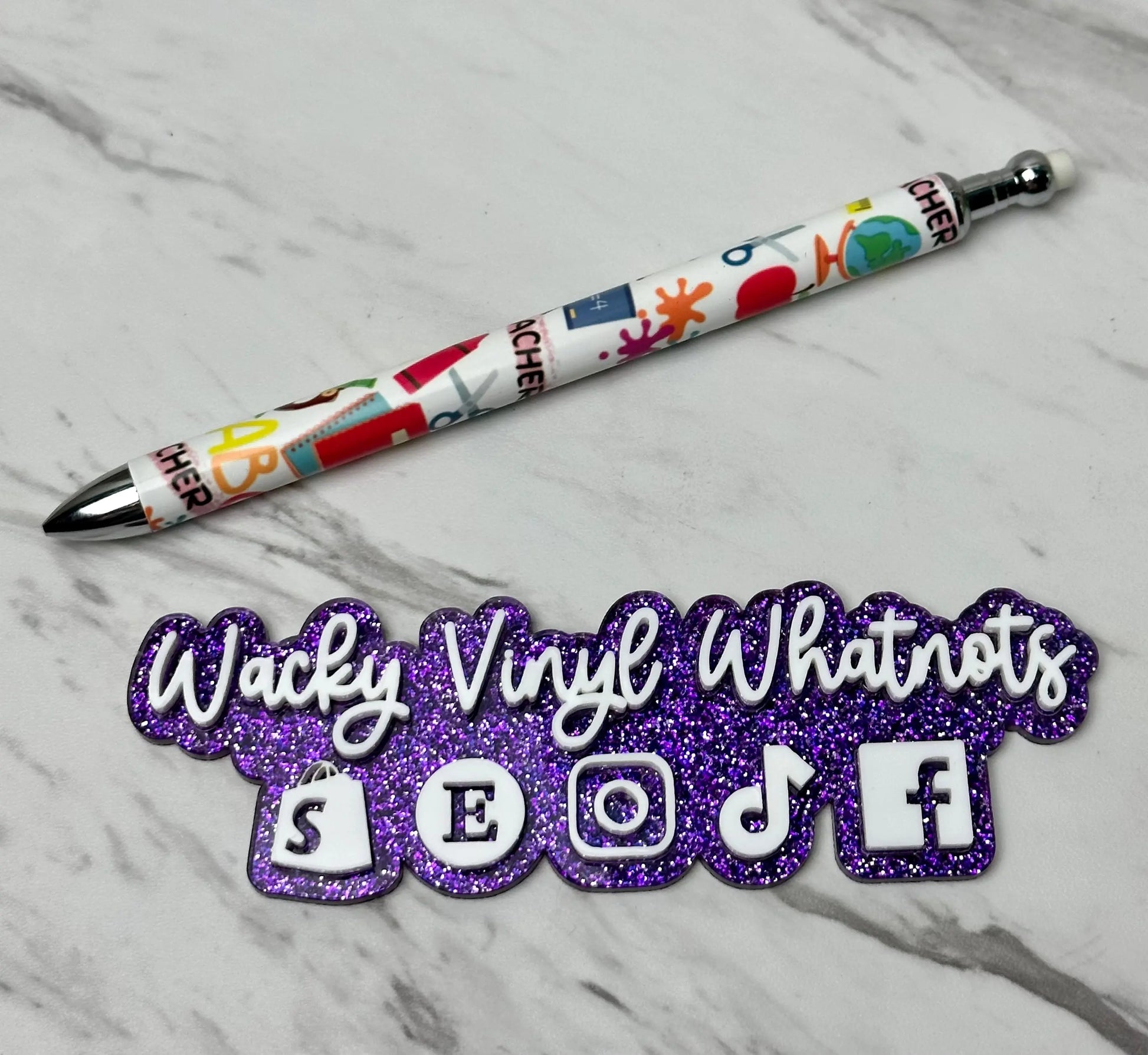 Gel Stylus Pen Wacky Vinyl Whatnots, LLC