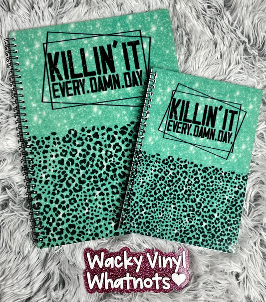 Killin' It Notebook Wacky Vinyl Whatnots, LLC