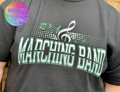 Marching Band Tee Wacky Vinyl Whatnots, LLC