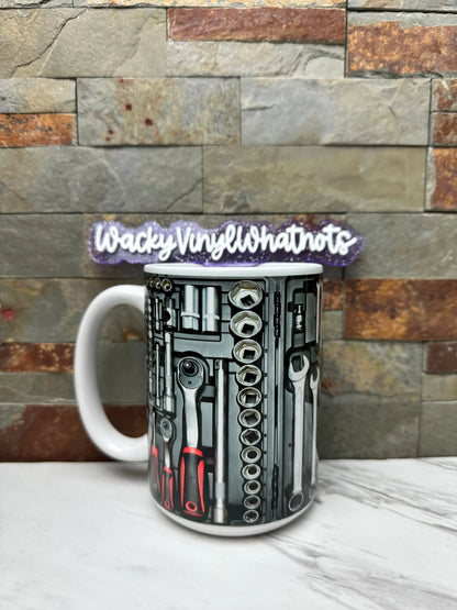 Mechanic Mug Wacky Vinyl Whatnots, LLC