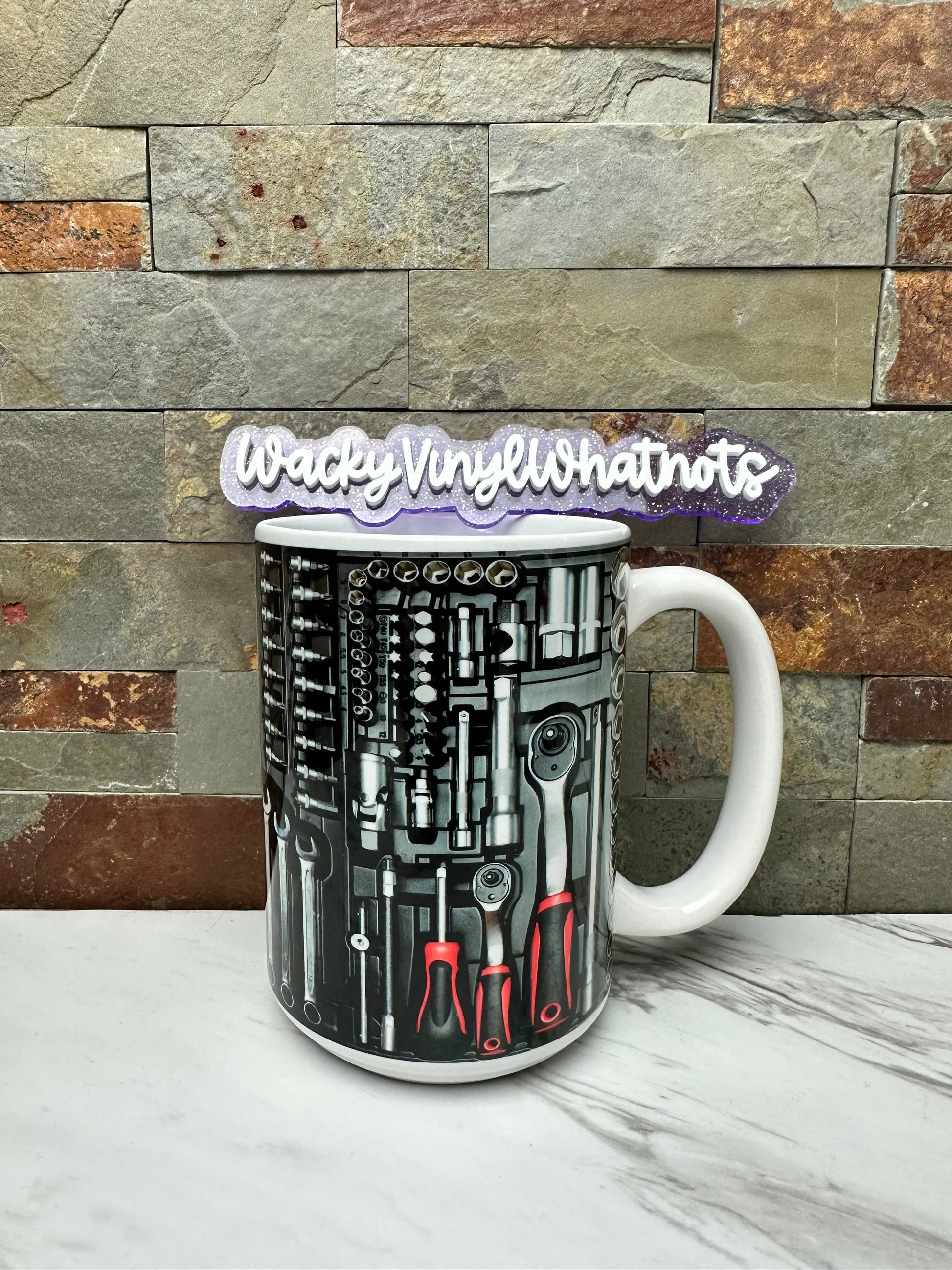 Mechanic Mug Wacky Vinyl Whatnots, LLC