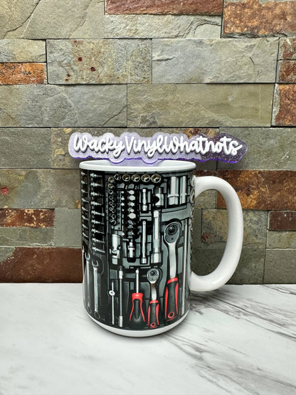 Mechanic Mug Wacky Vinyl Whatnots, LLC