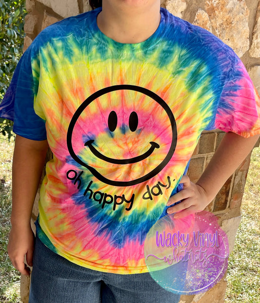 Oh Happy Day Tee Wacky Vinyl Whatnots, LLC