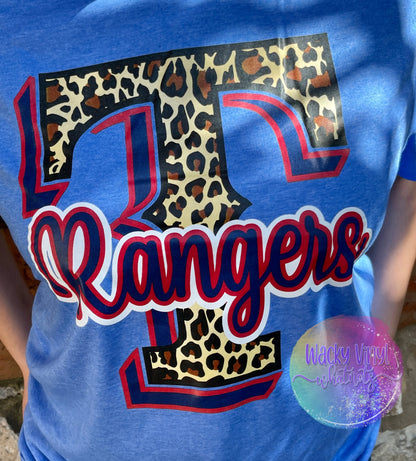 Rangers Leopard Tee