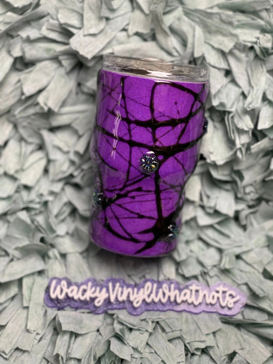 Spiders with Webs Tumbler Wacky Vinyl Whatnots, LLC