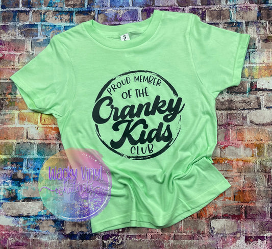 Cranky Kids Club Tee