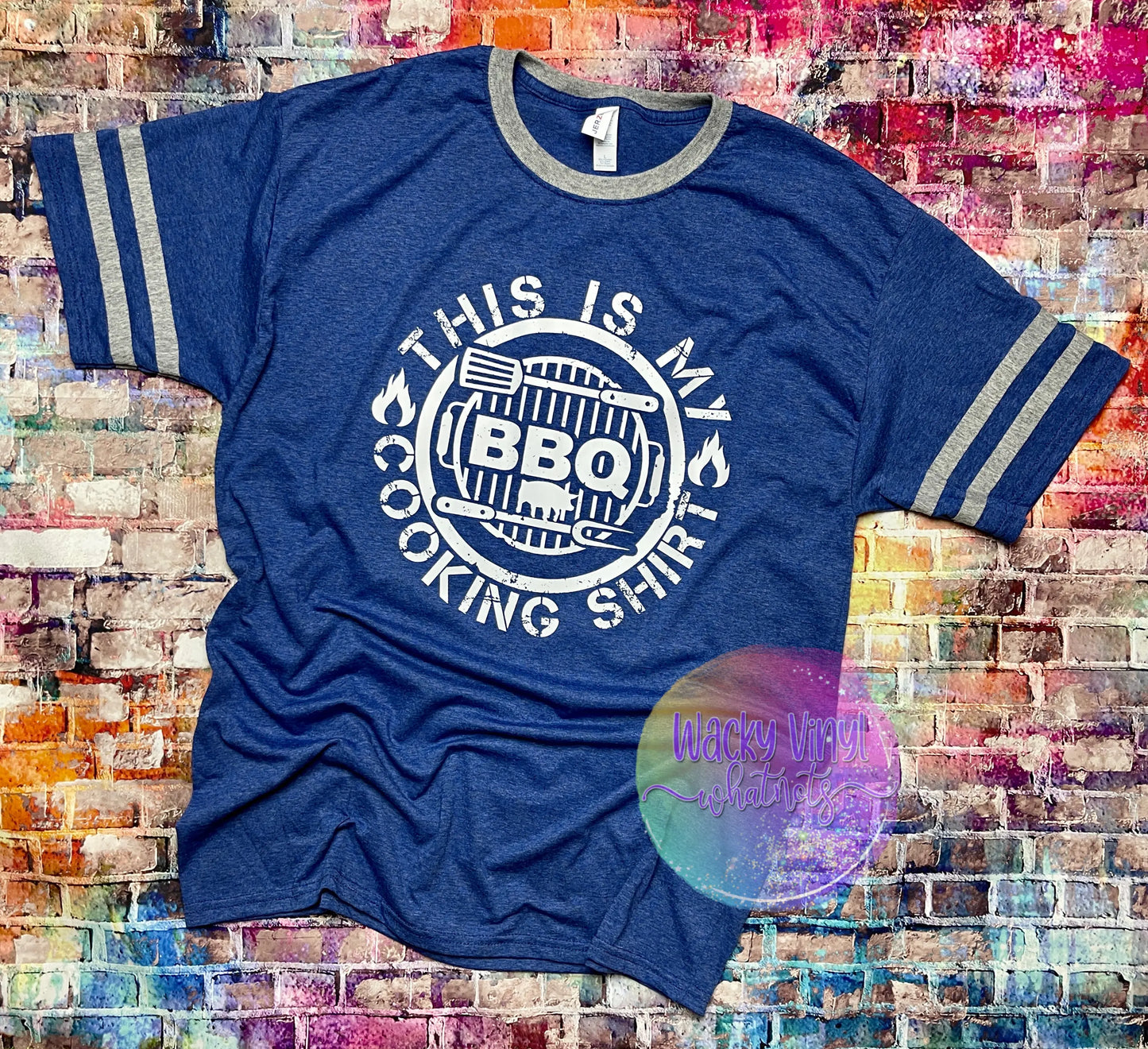 This is My BBQ Cooking Tee Wacky Vinyl Whatnots, LLC